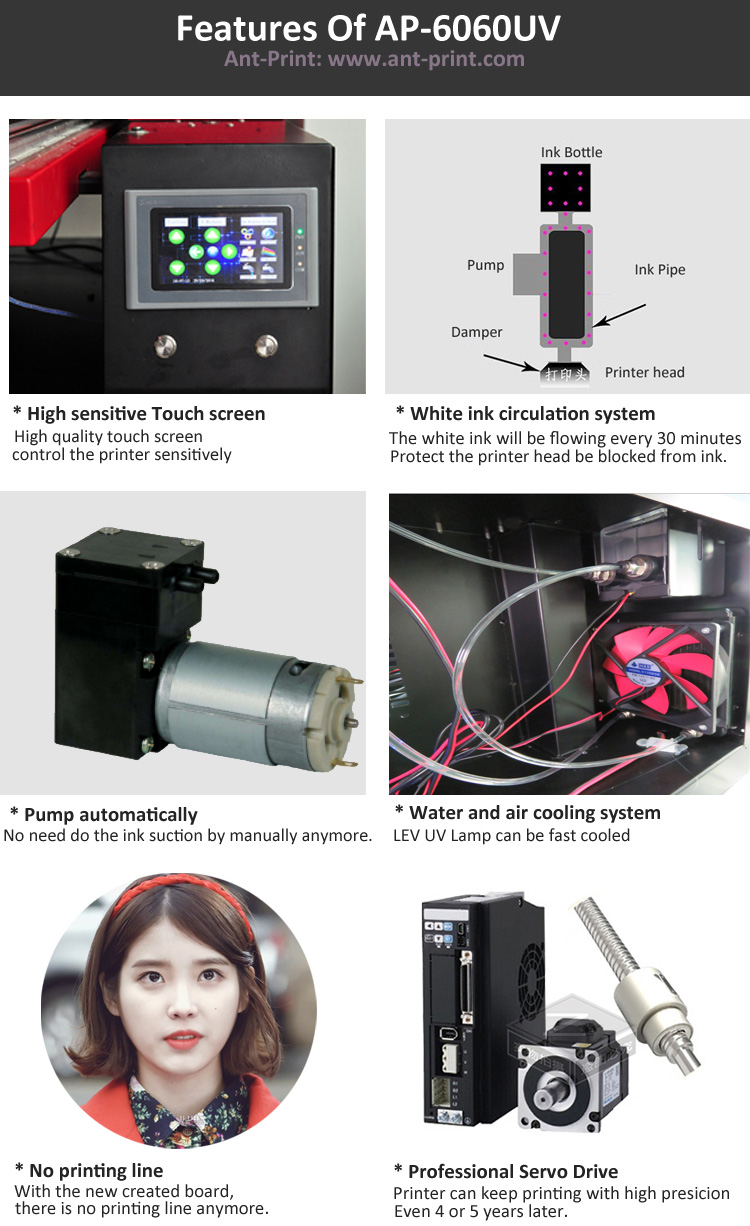 6060 UV-printerfuncties